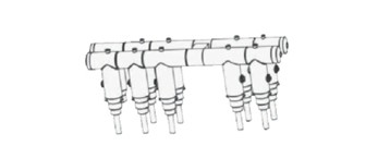 DFW12-9 cable branch box internal arrangement diagram