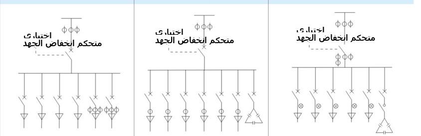 Typical LV scheme main-circuit single-line diagram (1)