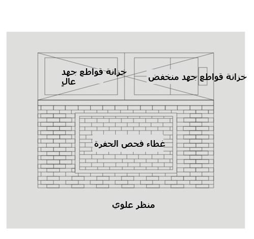 YBD-12 underground prefabricated substation structural diagram