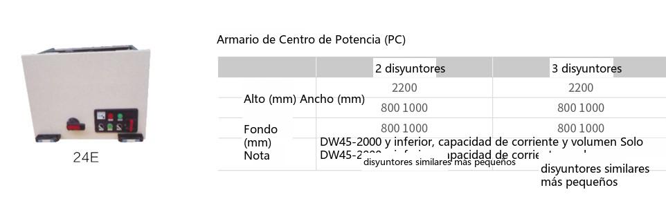 tipos de cajón de la aparamenta MNS (2)