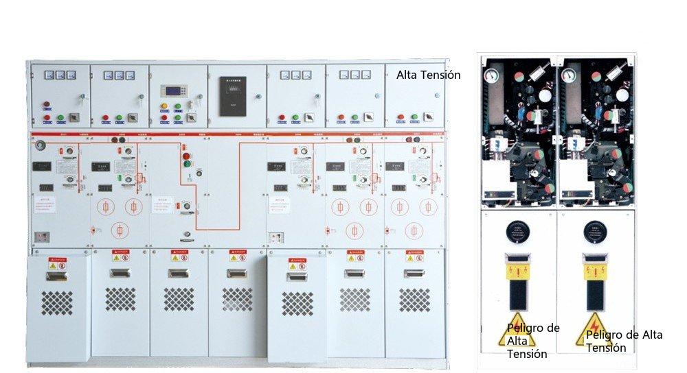 Diagrama estructural de la unidad SRM-12-V (unidad de interruptor automático de vacío)