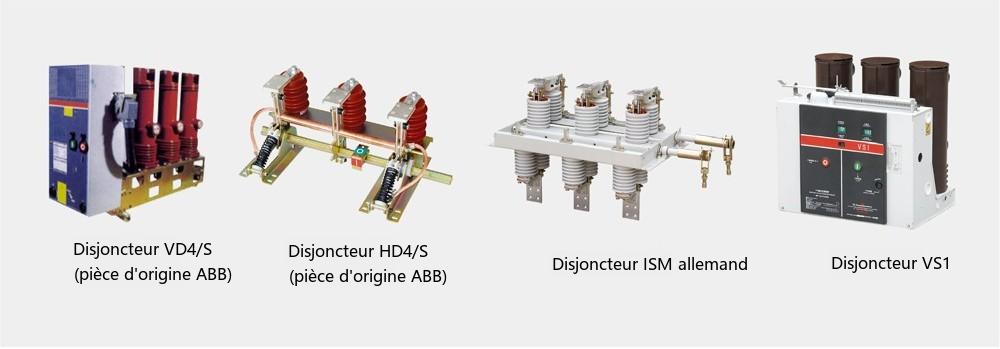 Schéma de structure de l'armoire à disjoncteur de l'armoire d'appareillage à courant alternatif à enveloppe métallique de type poste de distribution en boucle de la série HXGN□-12