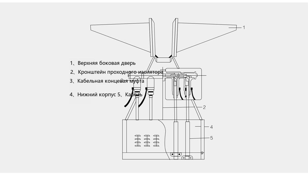 DFW-12 cable branch box structure diagram