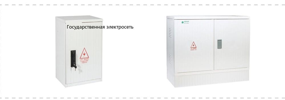 outline of the floor-mounted and wall-mounted cable branch boxes